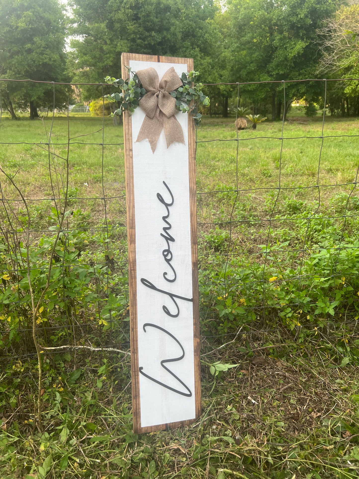 Welcome Porch Sign