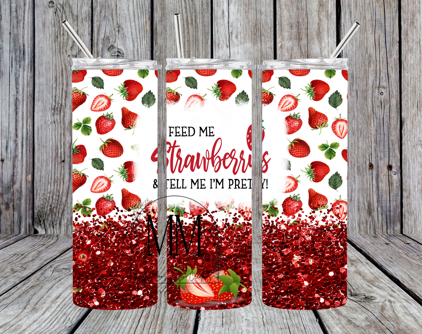 Sweet As A Strawberry Tumbler